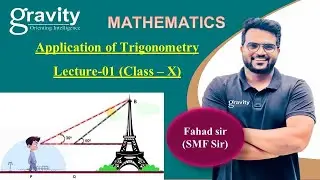 L-01 | Height And Distance NTSE | Math | Fahad Sir | 20-12-21 | Gravity Classes #trigonometry