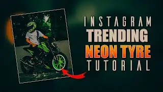 Instagram🔥trending😎Neon Glow🎇Tyre Editing in Android 