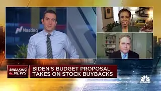 Two experts debate President Biden's new stock buyback proposal