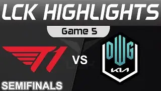 T1 vs DK Highlights Game 5 Semifinals LCK Summer Playoffs 2022 T1 vs DWG KIA by Onivia