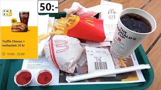 McDonald's Truffle Cheese  +  L&auml;sk och Pommes f&ouml;r 50kr