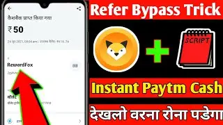 📌New Earning App With Refer Bypass Trick | Instant Paytm Cash App | Unlimited Refer bypass Trick |
