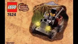 How To Build Lego Adventurers Black Cruiser (7424) c. 2003