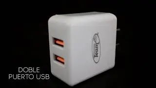 Cargador para celular 2.1 A Doble puerto Team