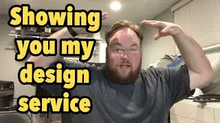 Penji design service walk through  - vlog 260 - Print Shop Updates