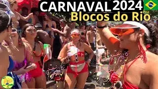 🇧🇷 Bloco Vem C&aacute;, Minha Flor | Carnaval do Rio 2024 | Blocos de rua rj 2024