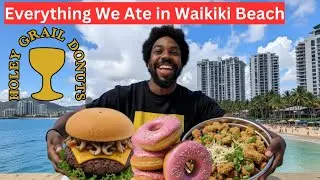 THE BEST Donuts I've Tried are in Waikiki Beach! Honolulu Food Tour