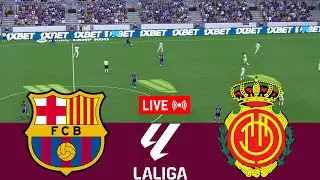 [LIVE] Barcelona vs Mallorca La Liga 25/26 Full Match - Video Game Simulation