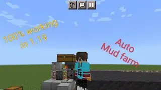 Automatic Mud Farm in Minecraft - It Works!