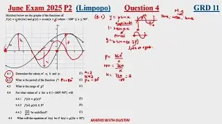 11 класс | Экзамен в июне 2025 г. Математика, часть 2 | Вопрос 4