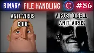 FILE HANDLING - BINARY MODE | C Language Tutorial (Hindi Version) | #86 | Arpit Katiyar
