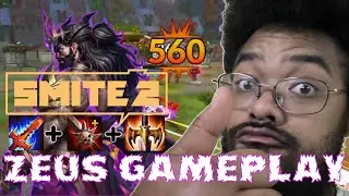 ADC Zeus No Longer Troll?? Smite 2 Crit Zeus Gameplay