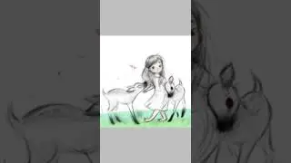 Ginger Bridge of Life and Death - coloring