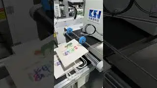 Digital printing machine for paper bags #paperbagprinter #customization #paperbag