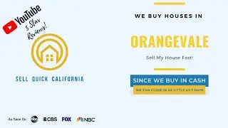 We Buy Houses In Orangevale California [Real Estate Investor Property Walk Through]