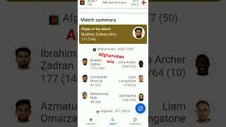 AFG WIN AGAINST ENG IN A LAST OVER THRILLER #cricket #ct2025 #afghanistan #england #victory