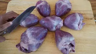 PORK HEART RECIPE | Delicious Pork Heart Fried Long Bean for Lunch