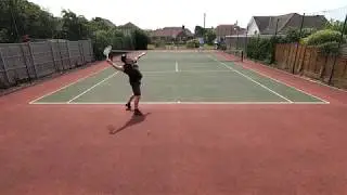 11 of the WORST tennis serves ever served!!!  FAT dude plays tennis badly
