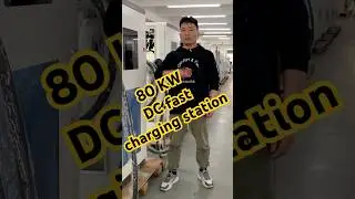 Dual plug of 80KW DC fast charging pile introduce.  #DCcharger #dcfastcharger #DCchargersupplier