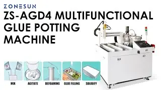 ZONESUN ZS-AGD4 Automatic AB Glue Dispensing and Potting Machine