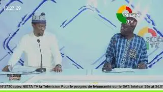 Revue de presse Ibrahim DIALLO et Ibrahim DIAWARA NIETA TV 