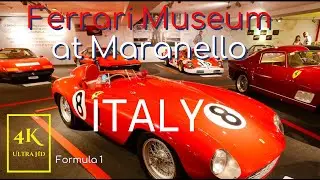 Ferrari Museum in Maranello, Modena Italy in 4K Ultra HD