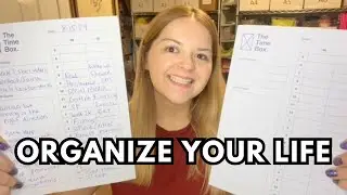 The Time Box Daily Time Management Planner - How I Use It to Organize My Day Hour by Hour