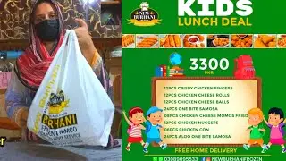 **KIDS Lunch Deal 😋 ** Burhani Frozen & Nimko @AneelaAdnanvlogs