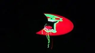 THRILLER - UFO neon rc helicopter Align T-Rex night magic blades