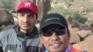 Yanbu 4 mountain  club climbed Radwa Mount.
