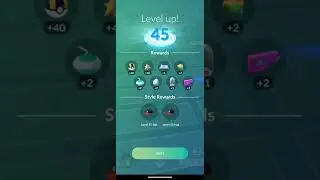 Reaching Level 45 | Pok&egrave;mon Go #shorts