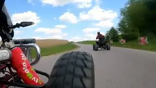 Wspomnienie Lata 2025 Lucky Star Access CB 500 & Yamaha KTM 890