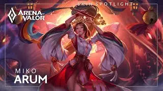 Skin Spotlight: Arum &mdash; Miko | Arena of Valor | TiMi