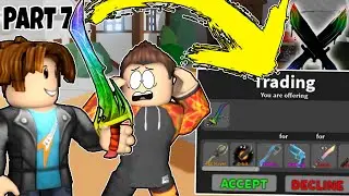 EXPOSING SCAMMERS with DEVELOPER ITEMS..? *RAINBOWFROST* | Murder Mystery X