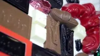 Chocolate Logos and Business Cards  & Custom Molds  | Chocolate Corporate Gifts -- Haven's Candies