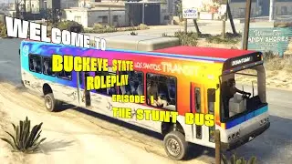 Let's Ride on The Stunt Bus in Buckeye State Roleplay!