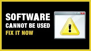 This Software Cannot Be Used At The Same Time as The Game | Battlefield, FC 25 & More (FIXED)