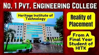 Heritage Institute of Technology (HIT) Placement REALITY🔥😱 #hitk #btech