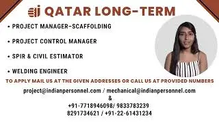 Long Term Job Openings Now In Qatar | Ambe International