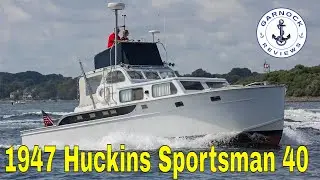 Reduced to $95,000!! - (1947) Huckins Sportsman 40 - Only 2 Owners Since New!!