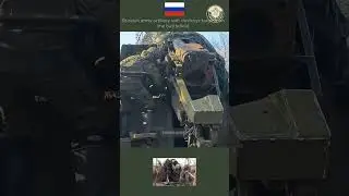 Russian army artillery unit destroys targets on the battlefield #army #military