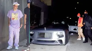 The floating Rolls Royce Wraith of Justin Bieber looks futuristic.