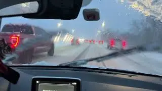 Drive with big mama in a winter snow storm #ihaveadhd #adhd #comedy #winter #minnesota #funny #dream