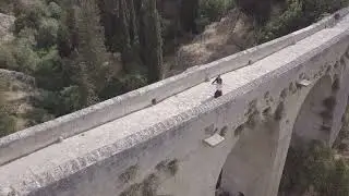 Riprese aere di Kokoro no tenkan con drone a Gravina di Puglia.