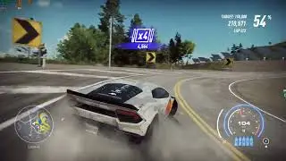 Drifting MadMike Whiddett's Lamborghini Drift Car in Need For Speed Heat