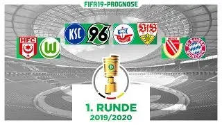 FIFA 19: DFB-Pokal - Der Montag (1.Runde - Teil 2) l Prognose l Deutsch (HD)
