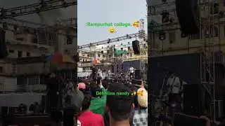 Nobin boron program..  at rampurhat college.  Debolina Nandy.✨😄🥰✨