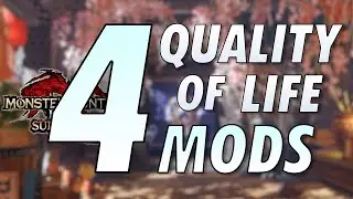 4 Must-Have QUALITY OF LIFE MODS for Monster Hunter Rise Sunbreak