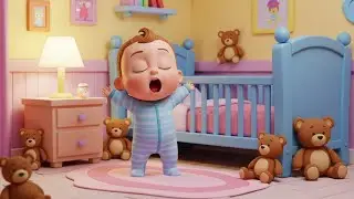 Baby Bedtime Routine Song for Kids | Soothing Nursery Rhymes & Toddler Sleep Music 🌙🛏️🎶