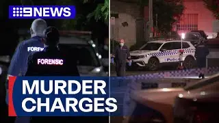 Three men charged over deadly Fitzroy shooting | 9 News Australia